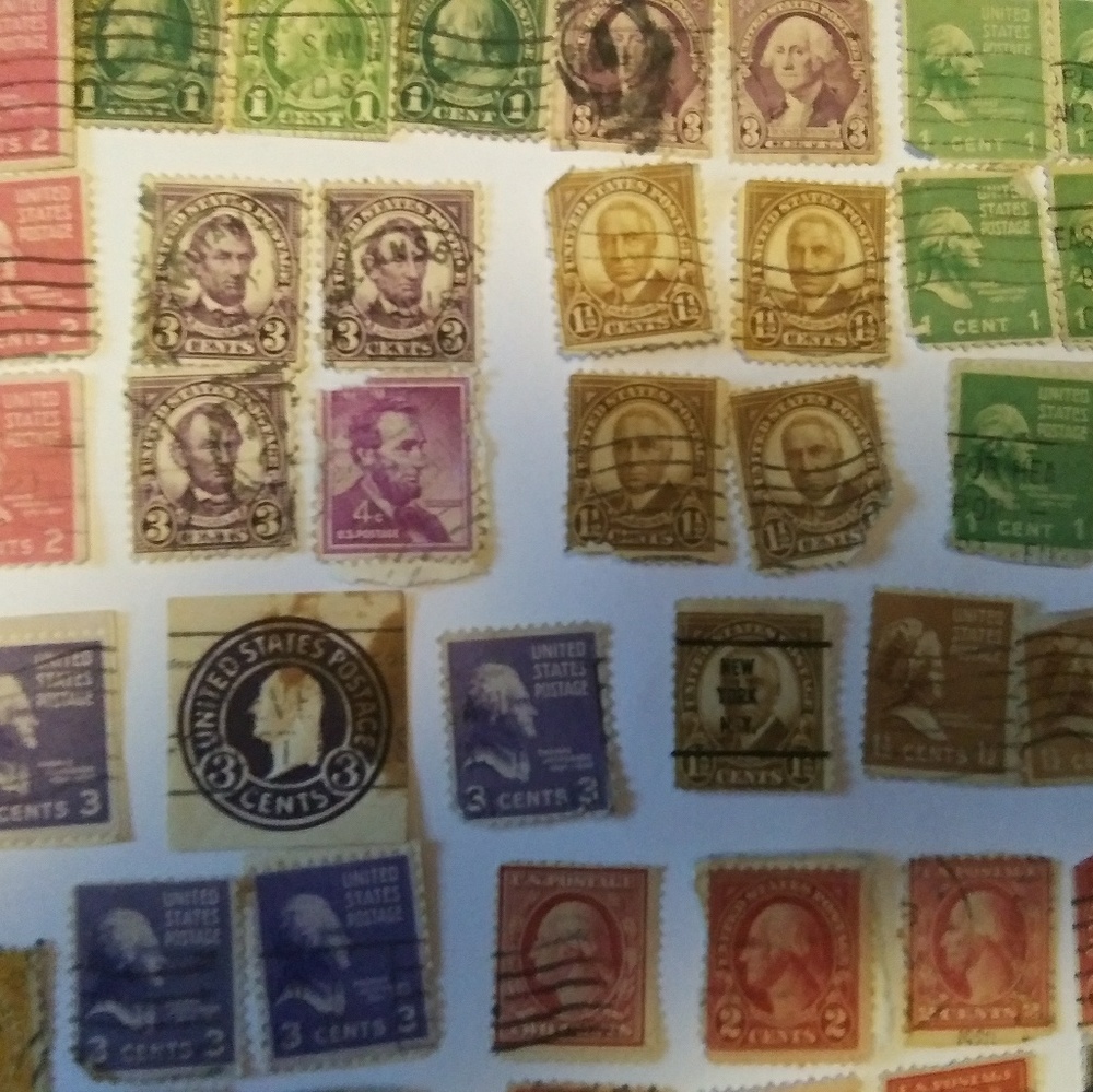 First United States Stamps